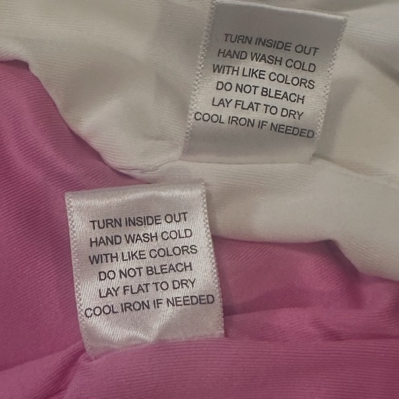 The Workshop Tank Top Bundle Size Large Pink And White Square Neckline Stretch - Picture 11 of 14